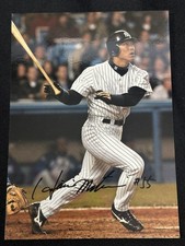 Hideki Matsui Signed New York Yankees 4x6 Photo Picture picture