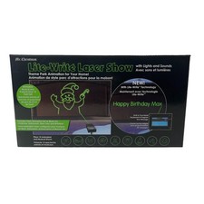 Mr. Christmas Programmable Lite-Write Laser Show Animated Birthday Complete picture