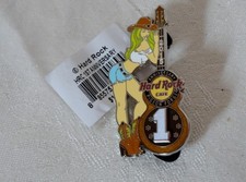 HARD ROCK CAFE 1ST ANNIVERSARY PIN FROM PIGEON FORGE TENNESSEE - 2014 - NIP picture