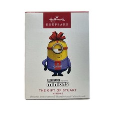 2023 Hallmark The Gift Of Stuart Magic Sound Ornament - Minions picture