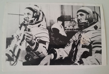 Soviet Space Photo of cosmonauts Farkas Kubasov 