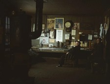 Yardmaster's office C&NW Railway, North Proviso, Chicago IL 1943 5 x 7 Photo picture