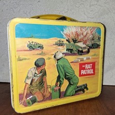  1967 The Rat Patrol Metal  Lunchbox No Thermos picture
