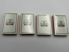 LOT OF 4 DECKS PIONEER SEEDS PLAYING CARDS NEW CORN FARM GAME IOWA FARMING GIFT picture