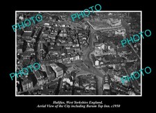 Halifax Yorkshire England The City Centre c1950 Old Large Historic Photo picture