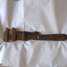 Vintage 18 inch Adjustable Pipe Wrench Plumber’s Wrench Plumbing Hand Tool picture