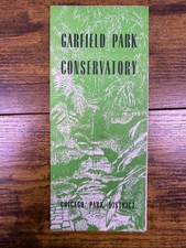Garfield Park Conservatory Chicago Park District Travel Brochure Foldout Pamphle picture