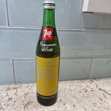 7up Commemorative Bottle UCLA Bruins John Wooden NCAA Championships Soda picture