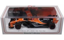 Spark McLaren MCL32 Honda 2017 Monaco GP #22 Mini Car One Time Only picture