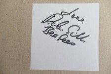 Robin Gibb The Bee Gees . Real Autograph /Signature (file Hb1) picture