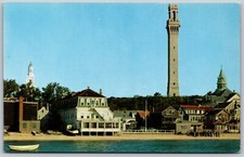 Waterfront Provincetown Cape Cod Massacusetts Vintage Postcard 2193 picture