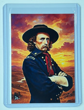 General Custer Limited Edition Artist Signed “US Army” Trading Card 2/10 picture