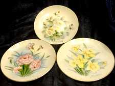 3 Porcelain Plates 6
