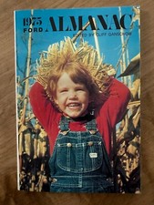 Vintage 1975 Ford Almanac edited by Cliff Ganschow Great Condition picture