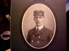 1890s Original Photograph From Pennsylvania Lehigh 1 Fireman Lehighton, PA? 5x7 picture