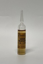 Vintage Ampoule Glass Bottle Parke Davis 10 cc Antique Medical Collectible JB12 picture