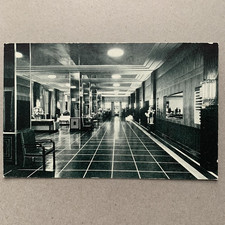Hotel Raleigh Washington DC Pennsylvania Ave Lobby Interior Unposted Postcard picture