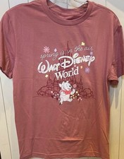 Disney Parks WDW Winnie The Pooh & Piglet Spring Pink Adult T-Shirt-2X NWT picture