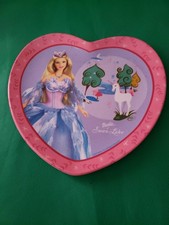 2003 Barbie Of Swan Lake Heart Shaped Tin Plate Vintage Y2K Barbie  Memorabilia picture