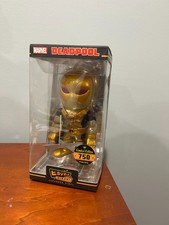 Deadpool Glitter Black & Gold Hikari Figure X-Men Marvel Limited 750 PCS Rare picture