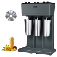 VEVOR Milkshake Maker Mixer Machine Triple Head Stainless Steel Drink Blender picture