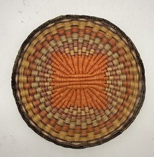 Old Hopi Wicker Basket 12” Diameter  picture