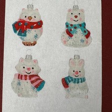 Hallmark Arctic Friends Blown Glass Ornaments 2019 NIB Christmas picture