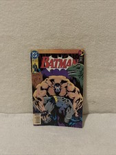 Batman 497 Newsstand Variant Knightfall 11 (1993) Bane breaks Batman DC Comics picture