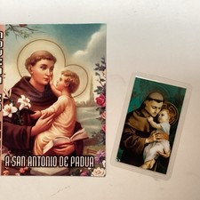 NOVENA A SAN ANTONIO DE PADUA, CORONILLA, FAVORS PROTECTION PRAYERS Y ESTAMPITA picture