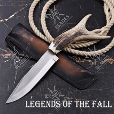 Legend Of The Fall Bowie Knife Handmade Movie Replica with Antler Handle Knife picture