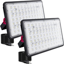 2 Pack 200W Led Outdoor Floodlight, Exterior Flood Lights, Outdoor Flood Lights, picture