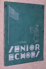 1941 Tecumseh High School Yearbook Annual Tecumseh Michigan MI - Senior Echos picture