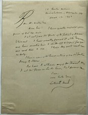 SIGNED 1893 LETTER SPIRITUALIST MEDIUM OCCULT SLAVE ABOLISIONIST CIVIL WAR VET   picture