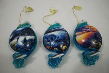 The Bradford Editions Christmas Ornaments Eighth Edition Above and Below Whales picture