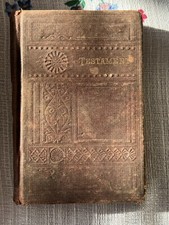 1894 New Testament Pocket Bible  picture