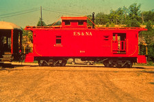 Eureka Springs & North Arkansas Railroad Caboose #214 - 35mm Photo Slide picture