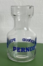 Vintage French Pernod Water Carafe Glass Pitcher Excellent Condition Free P&P picture