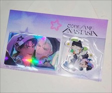 2Pcs Manhwa Codename: Anastasia Pop-Up Café Acrylic Stand Figure Photocard picture