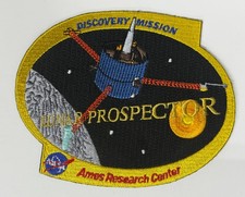Vintage 1998 NASA Lunar Prospector Discovery Mission Patch Ames Research Center picture