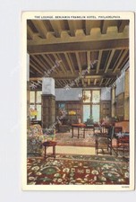 PPC Postcard PA Pennsylvania Philadelphia The Lounge Benjamin Franklin Hotel Int picture