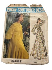 Vintage Vogue Couturier , Jean Muir, 2664 Size 14 picture