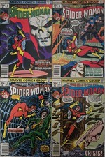 SPIDER-WOMAN #3 4 5 7 KEY Marvel Origin 1978 Comic Book Vol. 1 Wolfman Newsstand picture