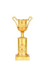 Antique French Gilt Bronze Medicis Empire Vase by Pierre-Philippe Thomire picture