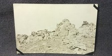 1910s Kansas Limestone Rock OW Gish Unknown RPPC Real Photo Antique Postcard Y12 picture