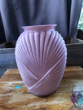 Vintage 1980s Anchor Hocking Mauve Art Deco 10