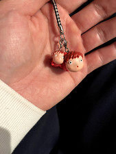 Vintage Studio Ghibili Ponyo On The Cliff By The Sea Mini Figure Charms 2x picture
