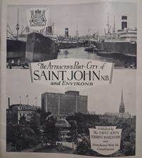1920s-30s SAINT JOHN New Brunswick CANADA Brochure TRAVEL picture