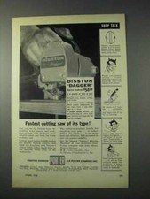 1959 Porter Disston Dagger Electric Handsaw Ad picture
