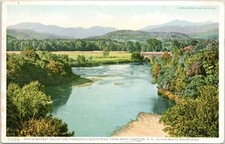 Pemigewasset Valley Franconia Mountains White Mountains NH Postcard picture