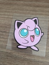 Pokémon Jigglypuff High Quality Raised UV DTF full Color Waterproof Decal 3in picture